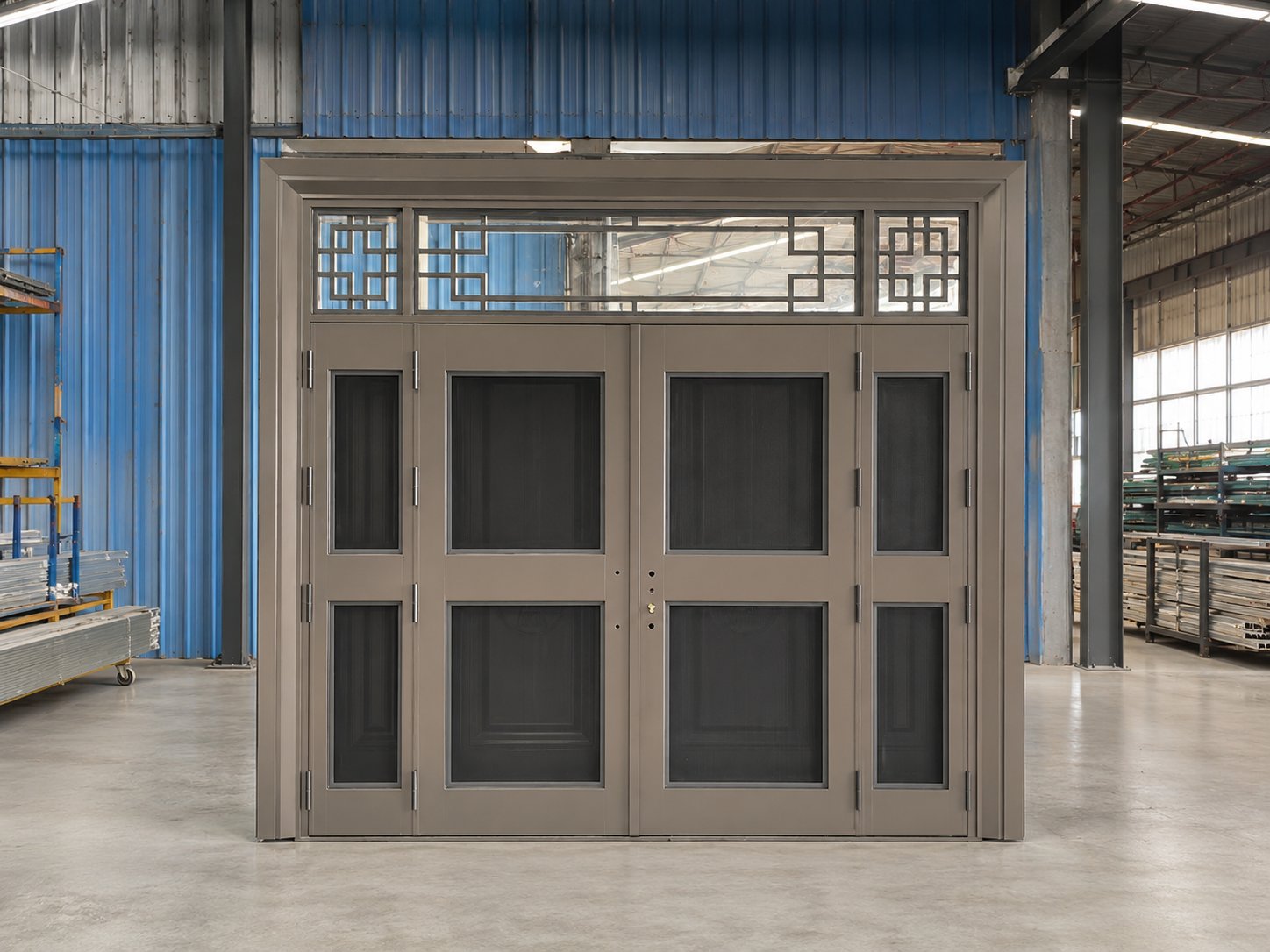 Stainless Steel Classic Entry Door